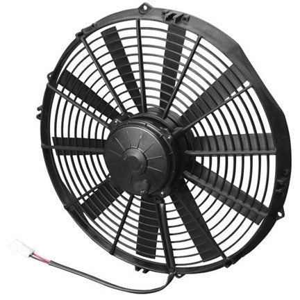 Spal electric fan - 12v - 14" - h/duty - straight blades - puller