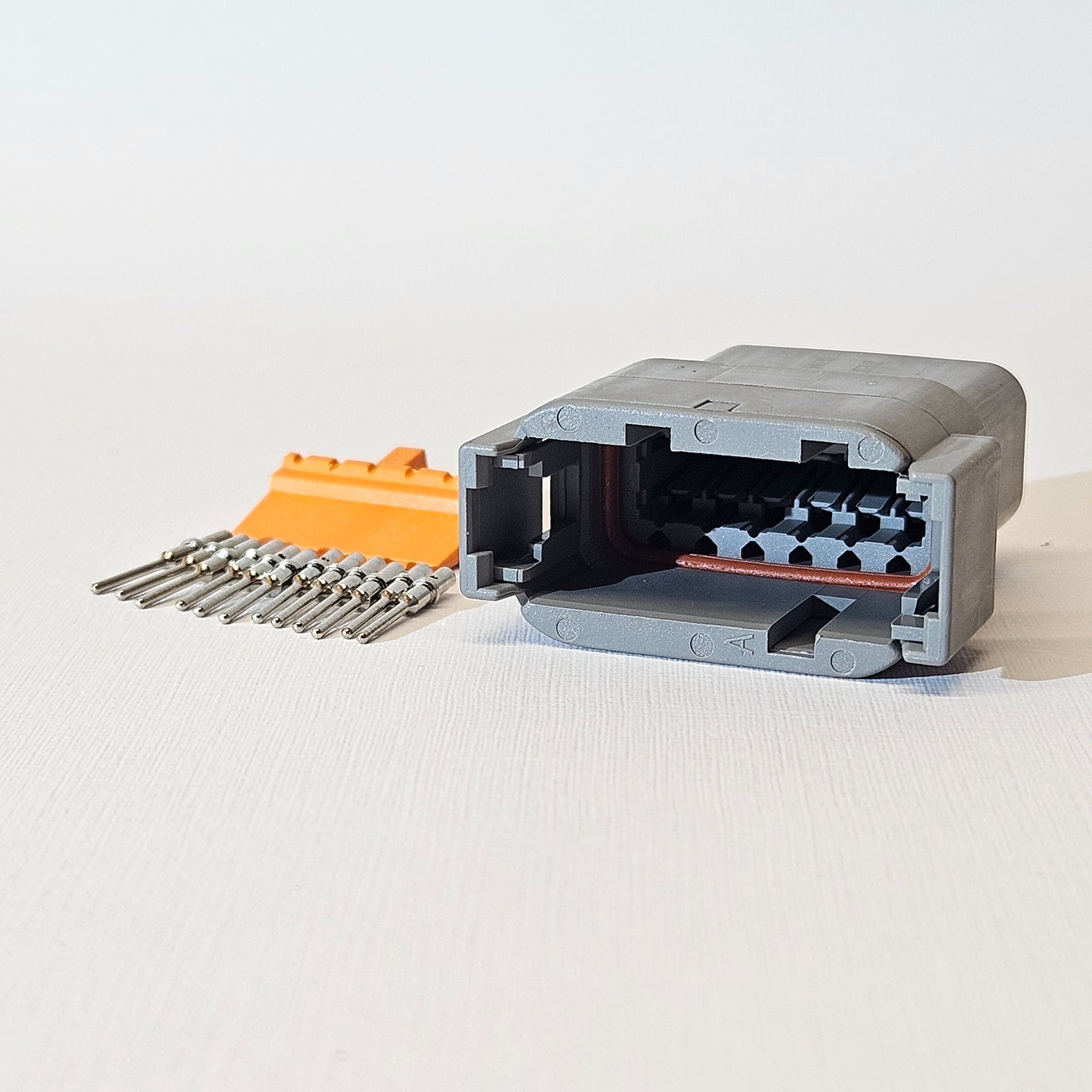 Deutsch DTM connector - receptacle half (select size)