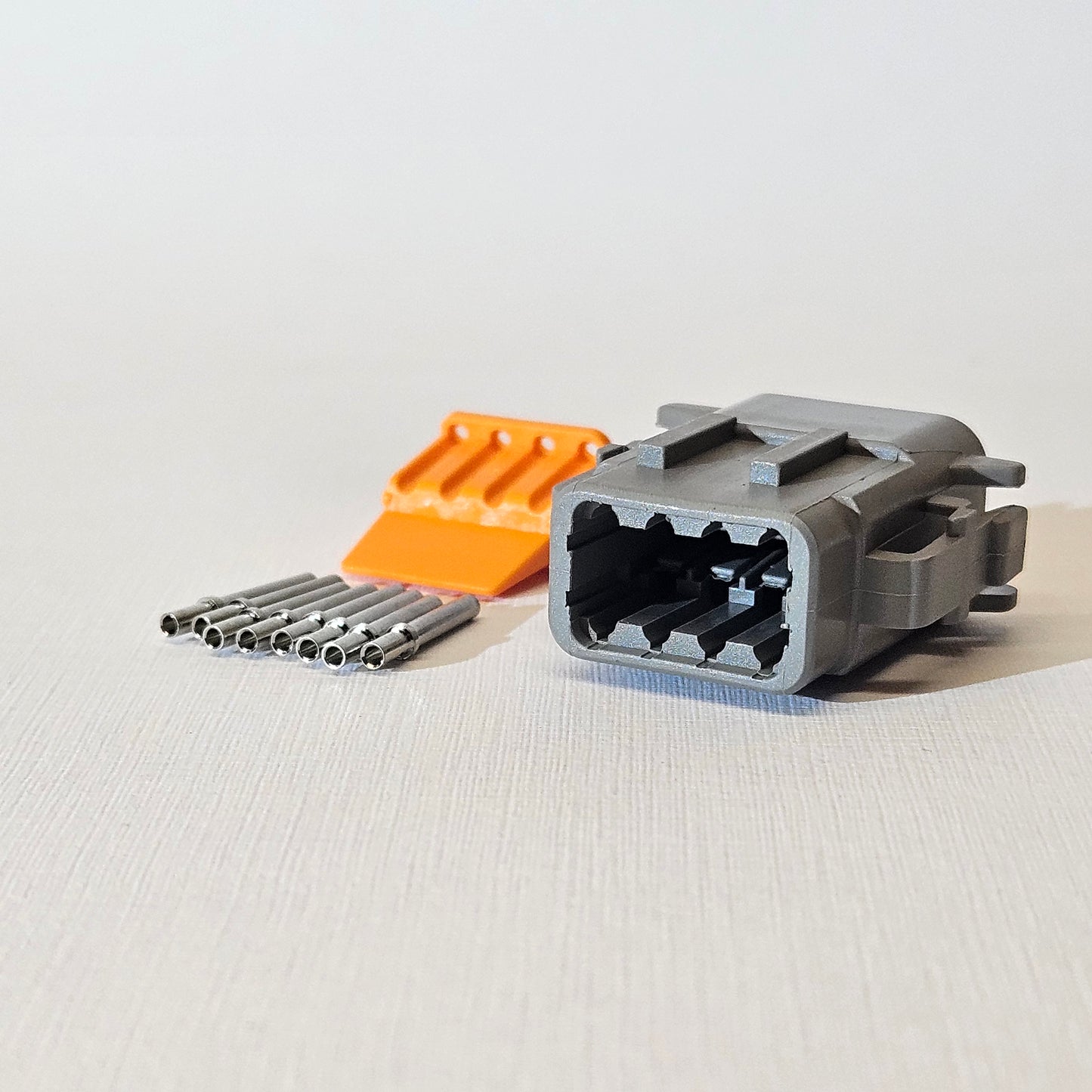 Deutsch DTM connector - plug half (select size)