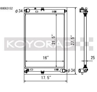 Koyorad alloy radiator - Mazda MX5 ND 2015+