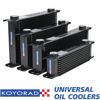 Koyo Performance Oil Cooler, 10 Row, 11.25" x 3" x 2" Thick