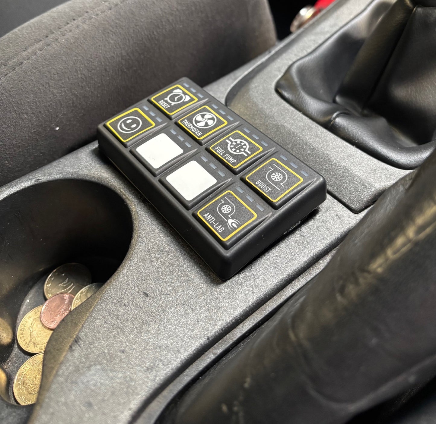 3D printed Haltech 8 button keypad mount - S15 Silvia