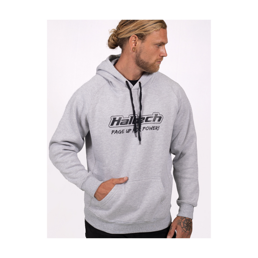 Haltech 'classic' hoodie - grey