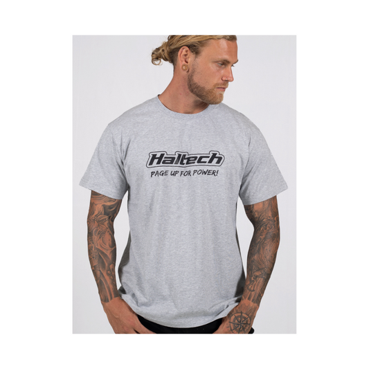 Haltech 'classic' tee shirt - grey