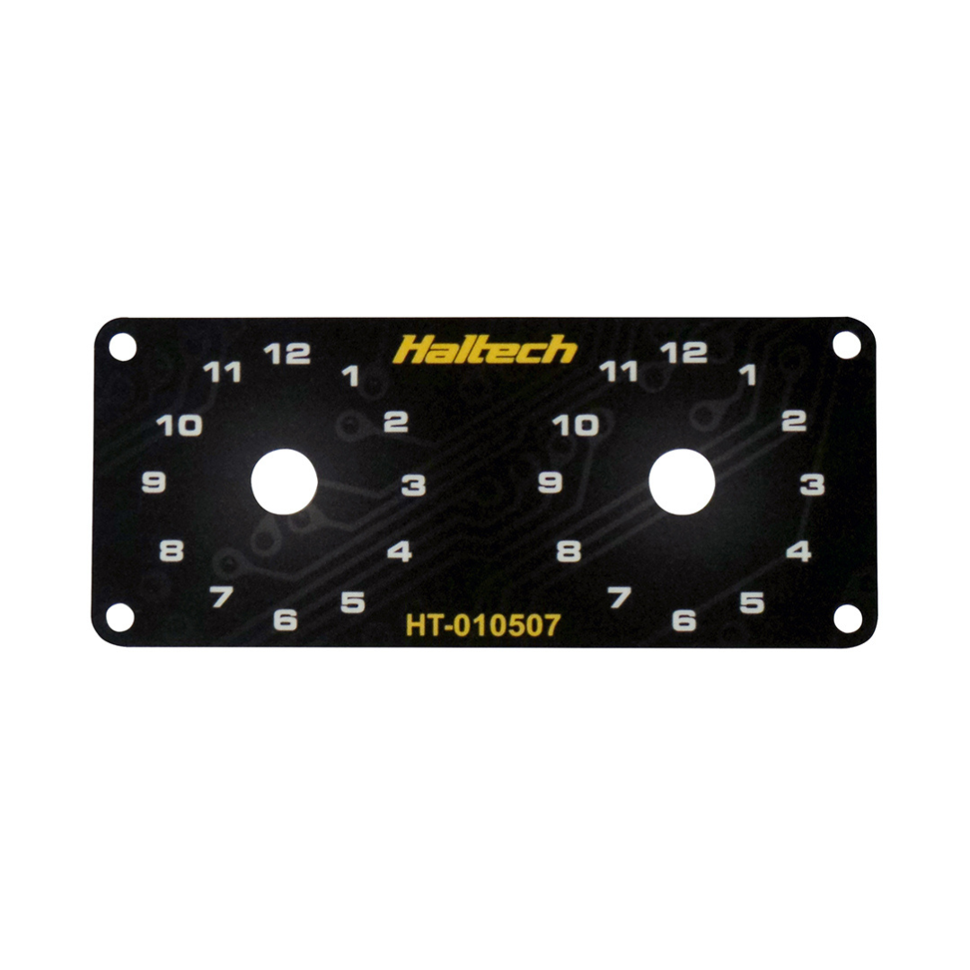 Haltech 12 position trim module - dual face plate only