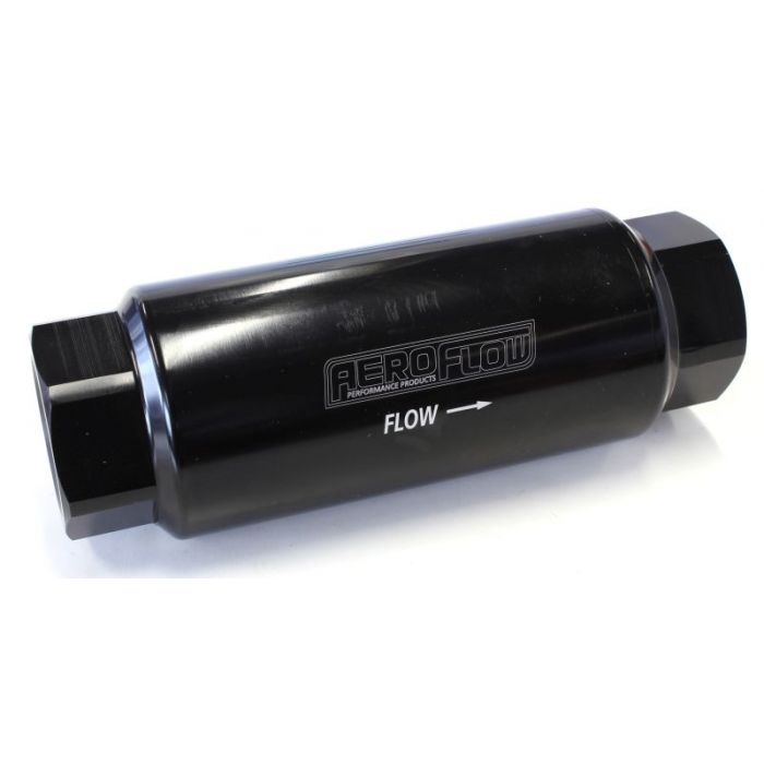 Aeroflow pro series billet fuel filter - 12an female threads