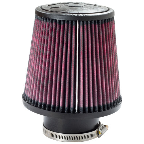 K&N pod filter - 152mm long - 76mm inlet - tapered