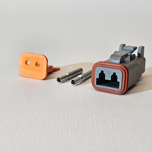 Deutsch DT connector - plug half (select size)