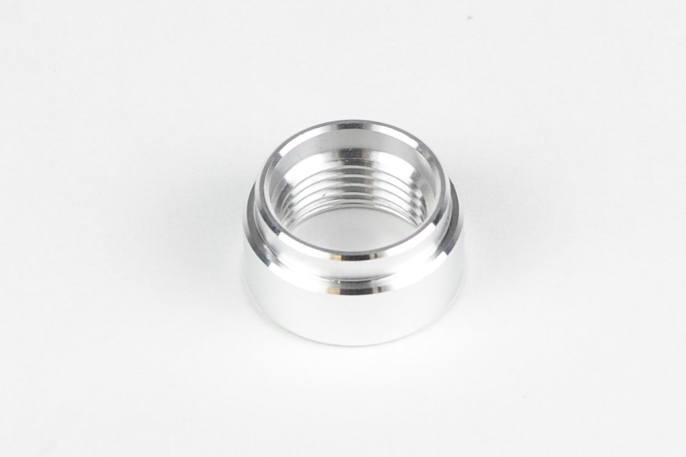 Haltech O2 Sensor weld-on bung - 6061 Aluminium